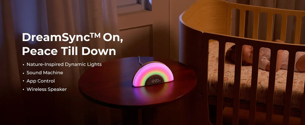 Momcozy DreamSync Smart Baby Sound Machine with Night Light - view 12