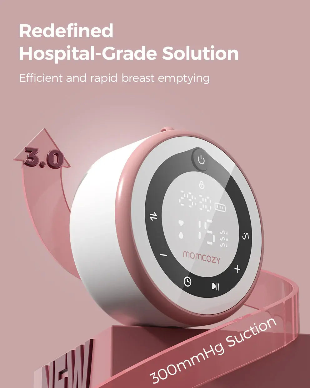 Momcozy V1 Pro Hospital-Grade Wearable Breast Pump - view 11
