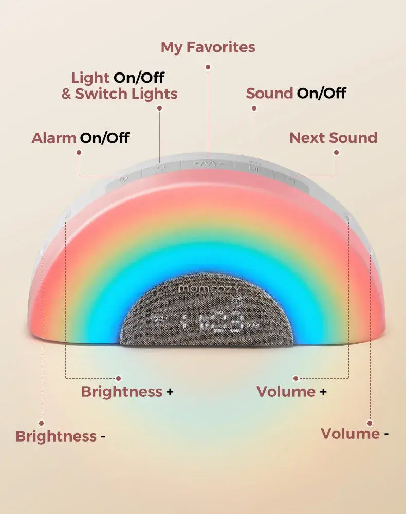 Momcozy DreamSync Smart Baby Sound Machine with Night Light - view 15