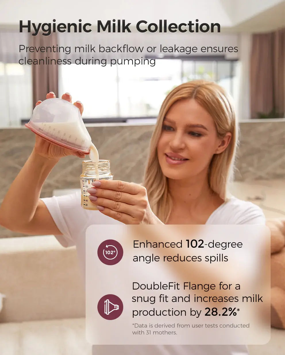 Momcozy V1 Pro Hospital-Grade Wearable Breast Pump - view 6