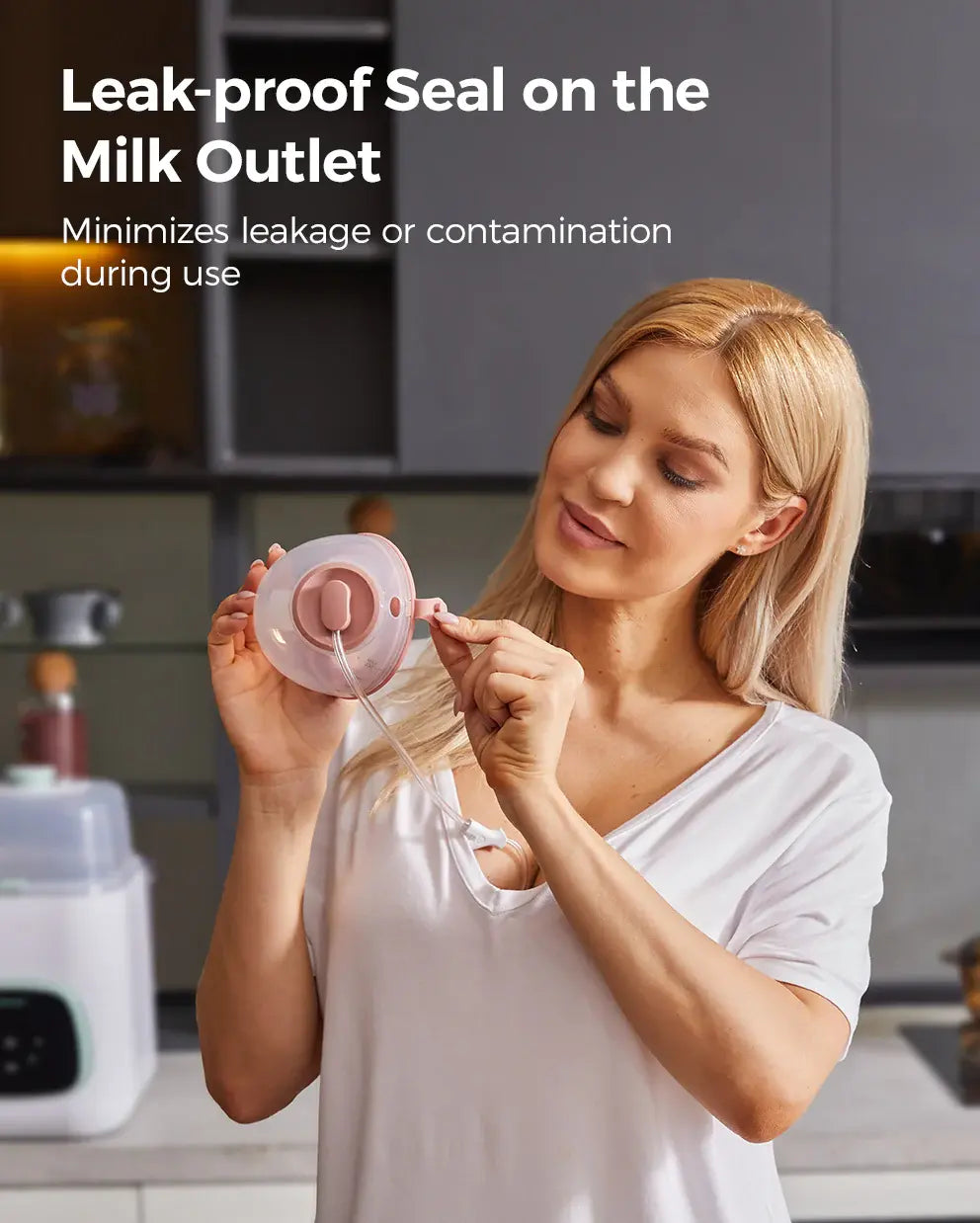 Momcozy V1 Pro Hospital-Grade Wearable Breast Pump - view 7