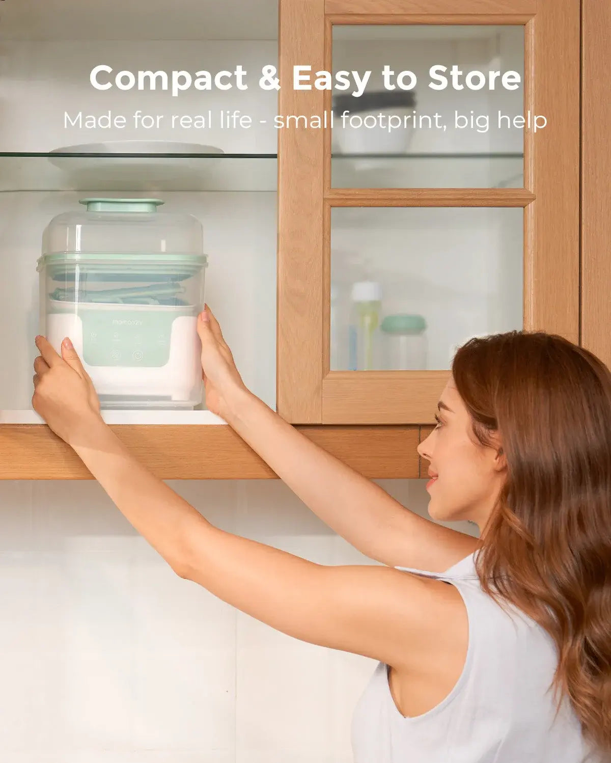 Momcozy 4-in-1 Compact Bottle Sterilizer and Dryer - view 10