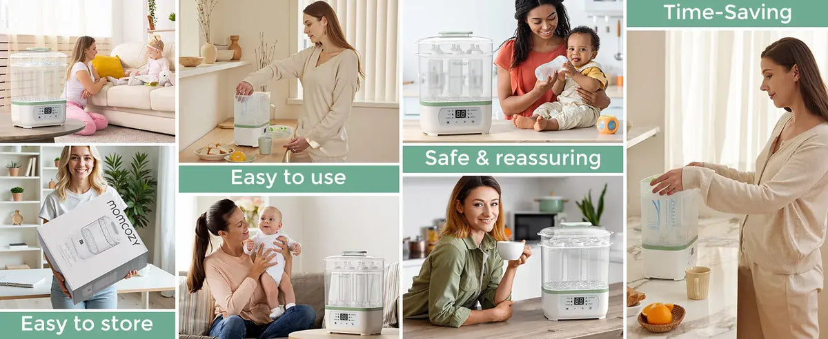 Momcozy 8-in-1 Bottle Sterilizer and Dryer - view 8
