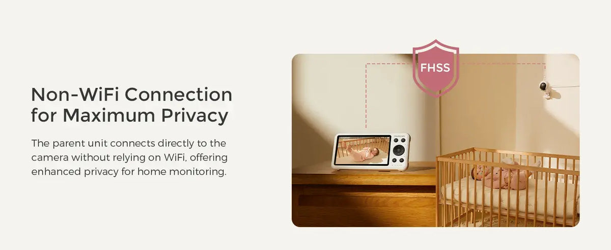 Momcozy 5-Inch Dual-Mode Smart Baby Monitor - view 6