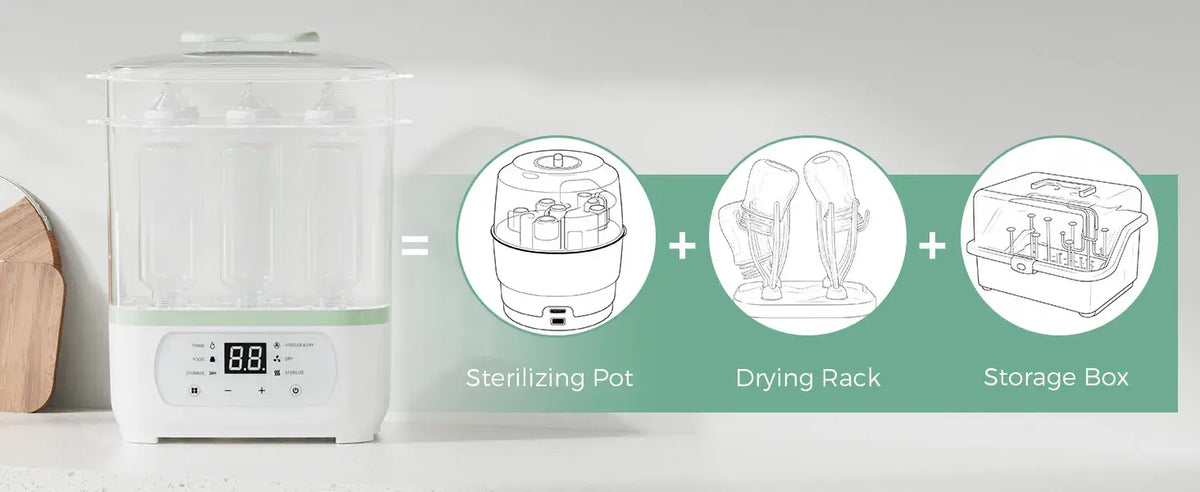Momcozy 8-in-1 Bottle Sterilizer and Dryer - view 7