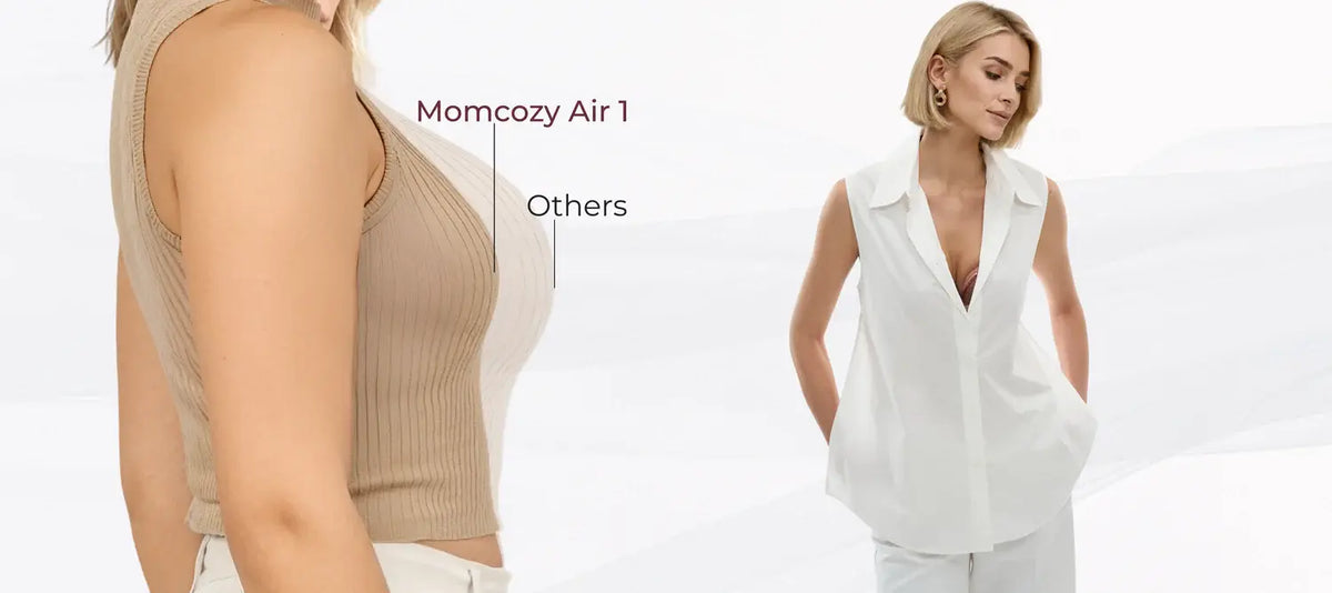 Momcozy Air 1 Ultra-Slim Wearable Breast Pump - view 9
