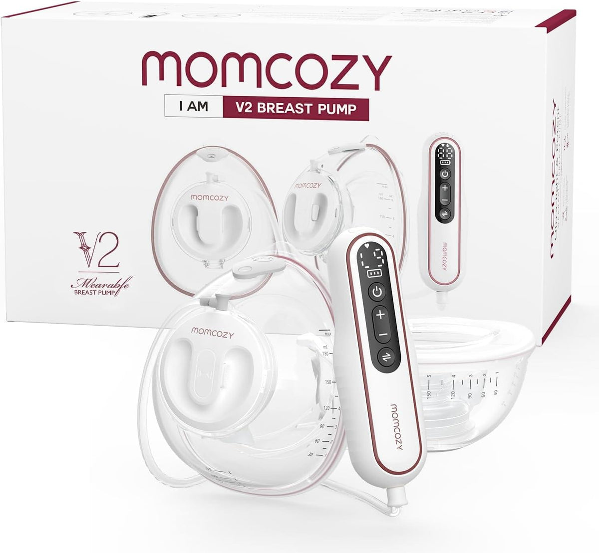 Momcozy V2 Hands-Free Wearable Breast Pump