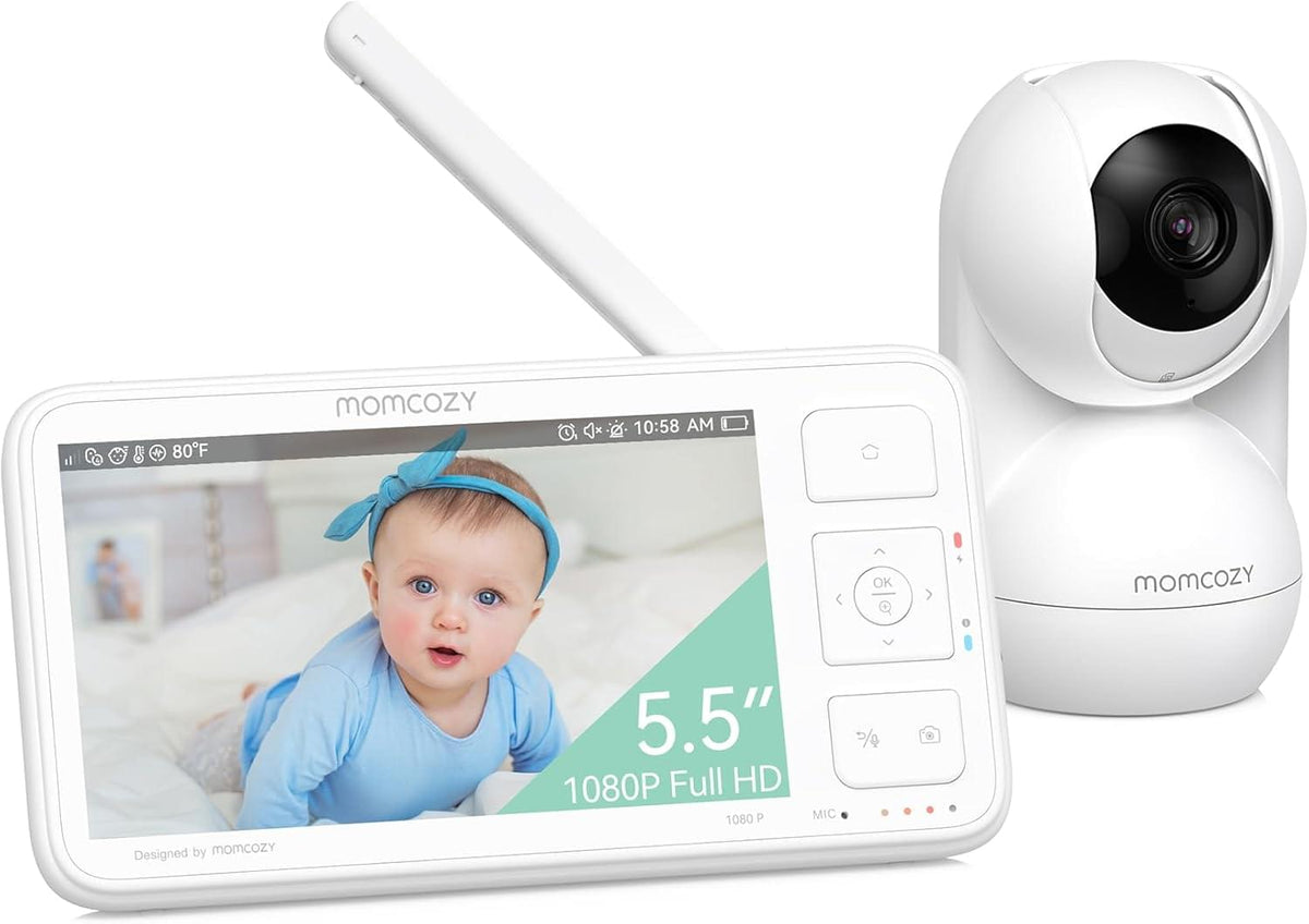 Momcozy 5.5-Inch 1080P Video Baby Monitor, Non-WiFi