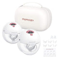 Momcozy M5 Wearable Breast Pump, Maroon