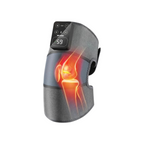 Green Lion Knee Massager Cordless 3-in-1 Heat Therapy, Black