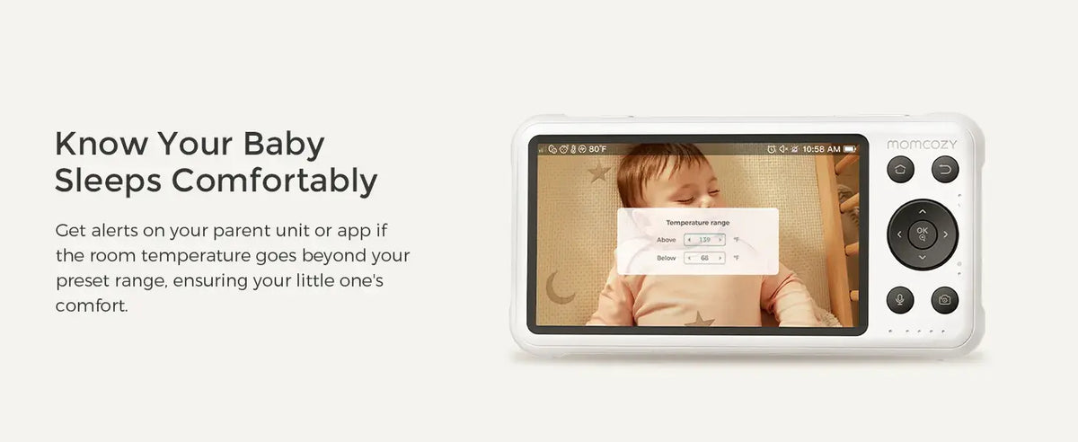 Momcozy 5-Inch Dual-Mode Smart Baby Monitor - view 4
