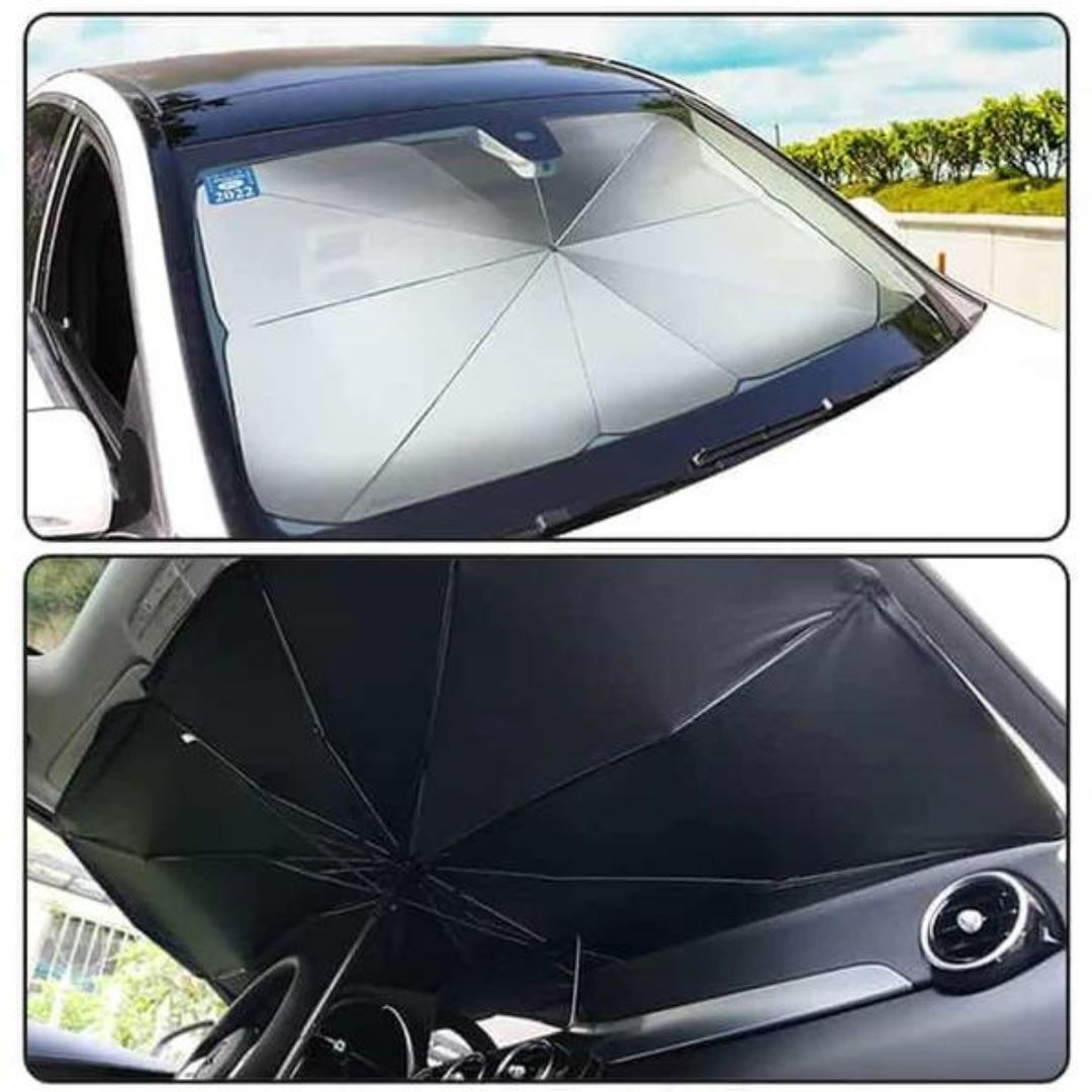 Qmax Car Sunshade Umbrella Foldable Cover