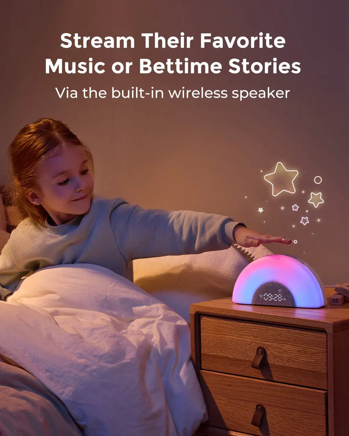 Momcozy DreamSync Smart Baby Sound Machine with Night Light - view 10