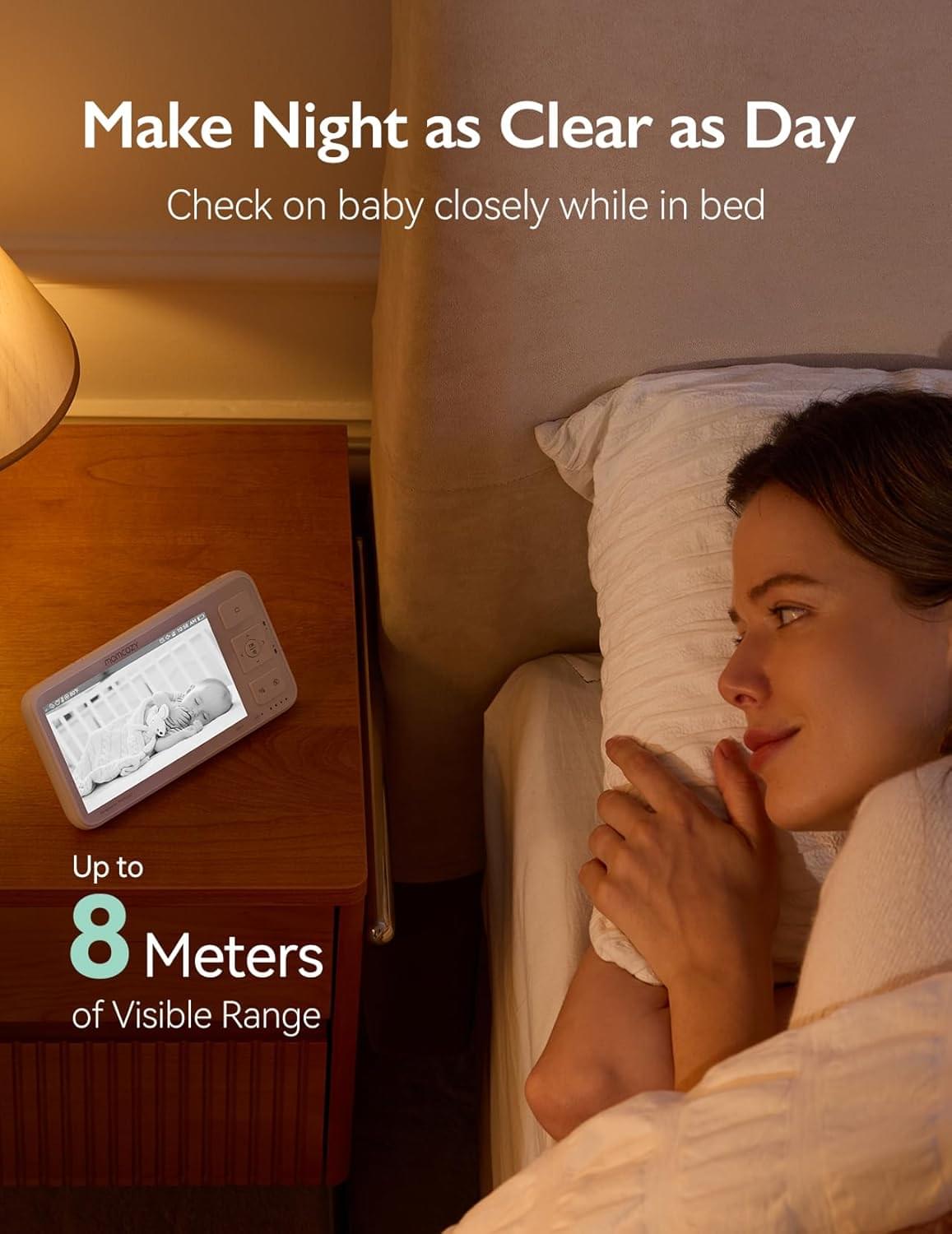 Momcozy 5.5-Inch 1080P Video Baby Monitor, Non-WiFi - view 4