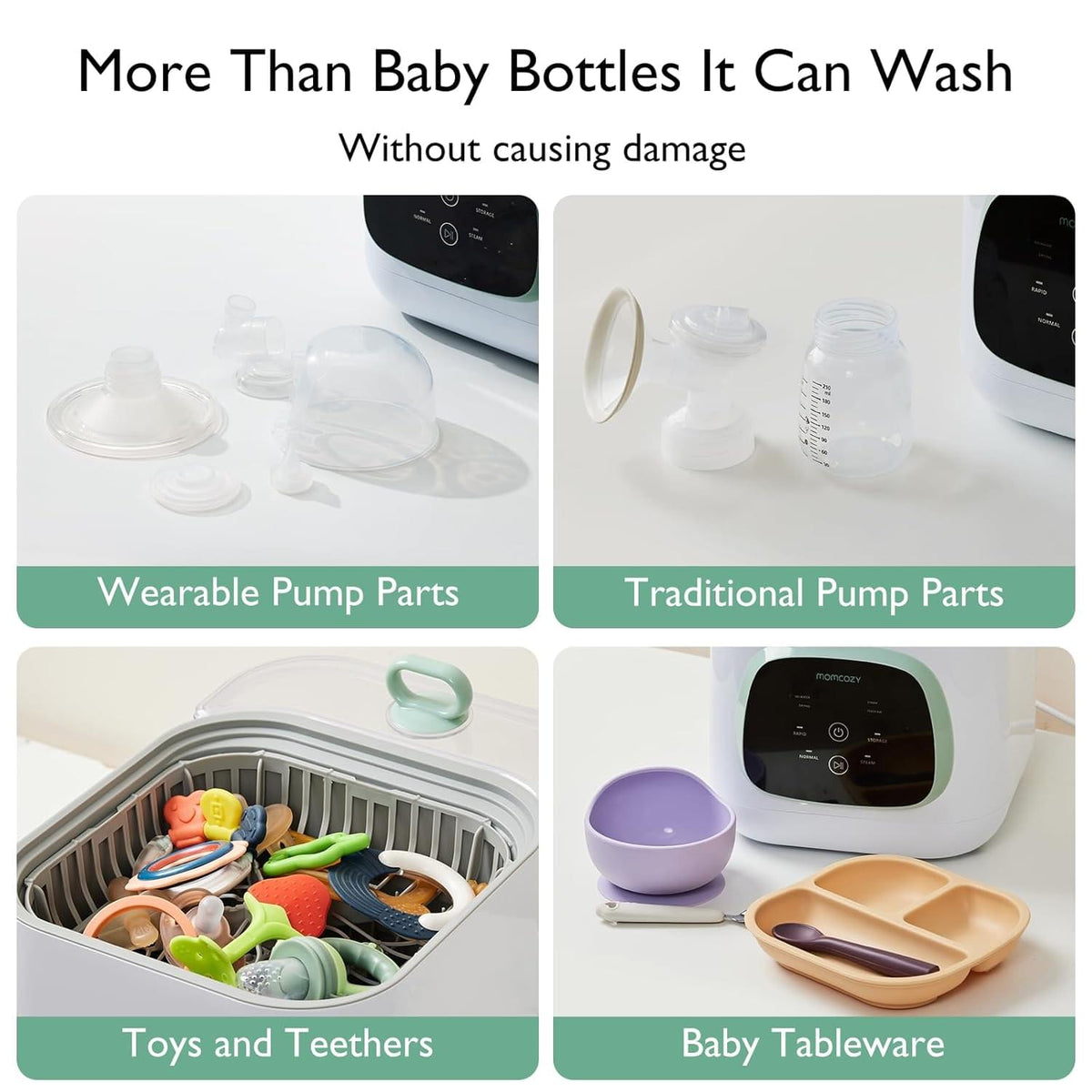 Momcozy KleanPal Pro Baby Bottle Washer and Sterilizer - view 8
