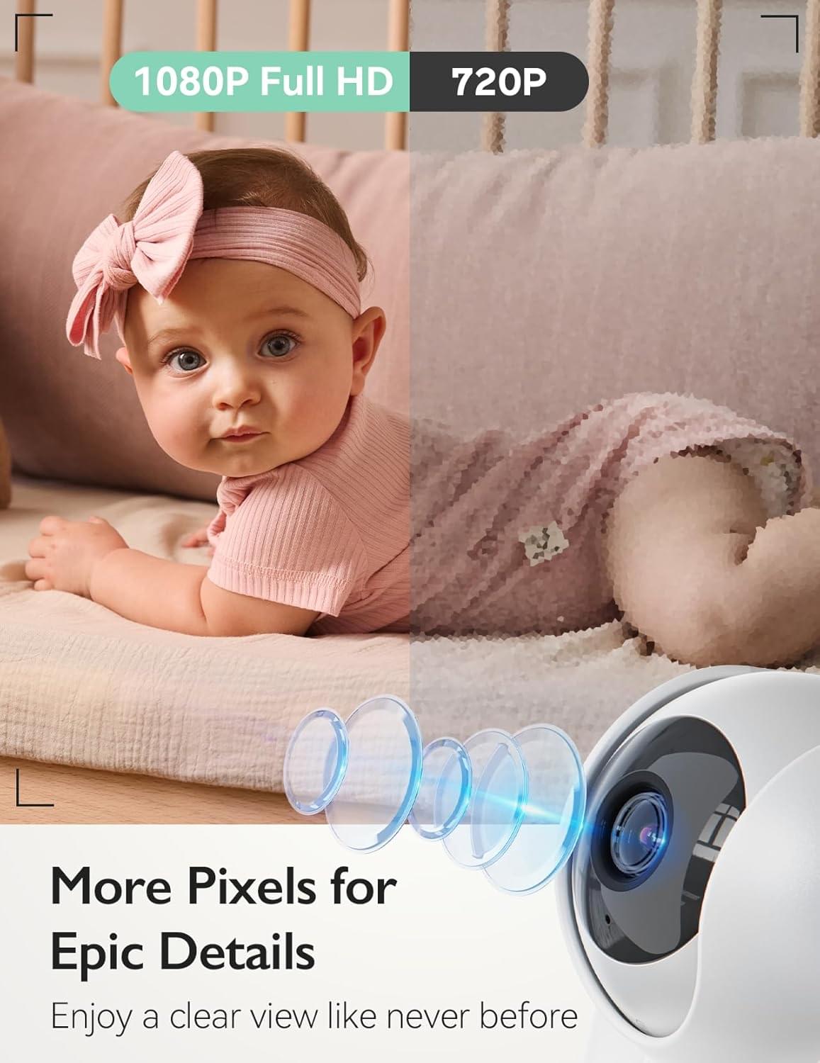 Momcozy 5.5-Inch 1080P Video Baby Monitor, Non-WiFi - view 3