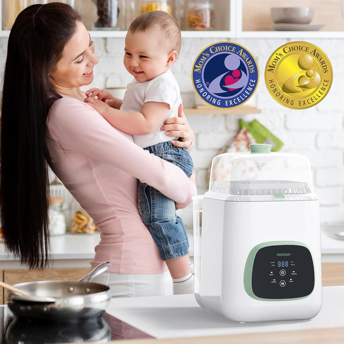Momcozy KleanPal Pro Baby Bottle Washer and Sterilizer - view 4