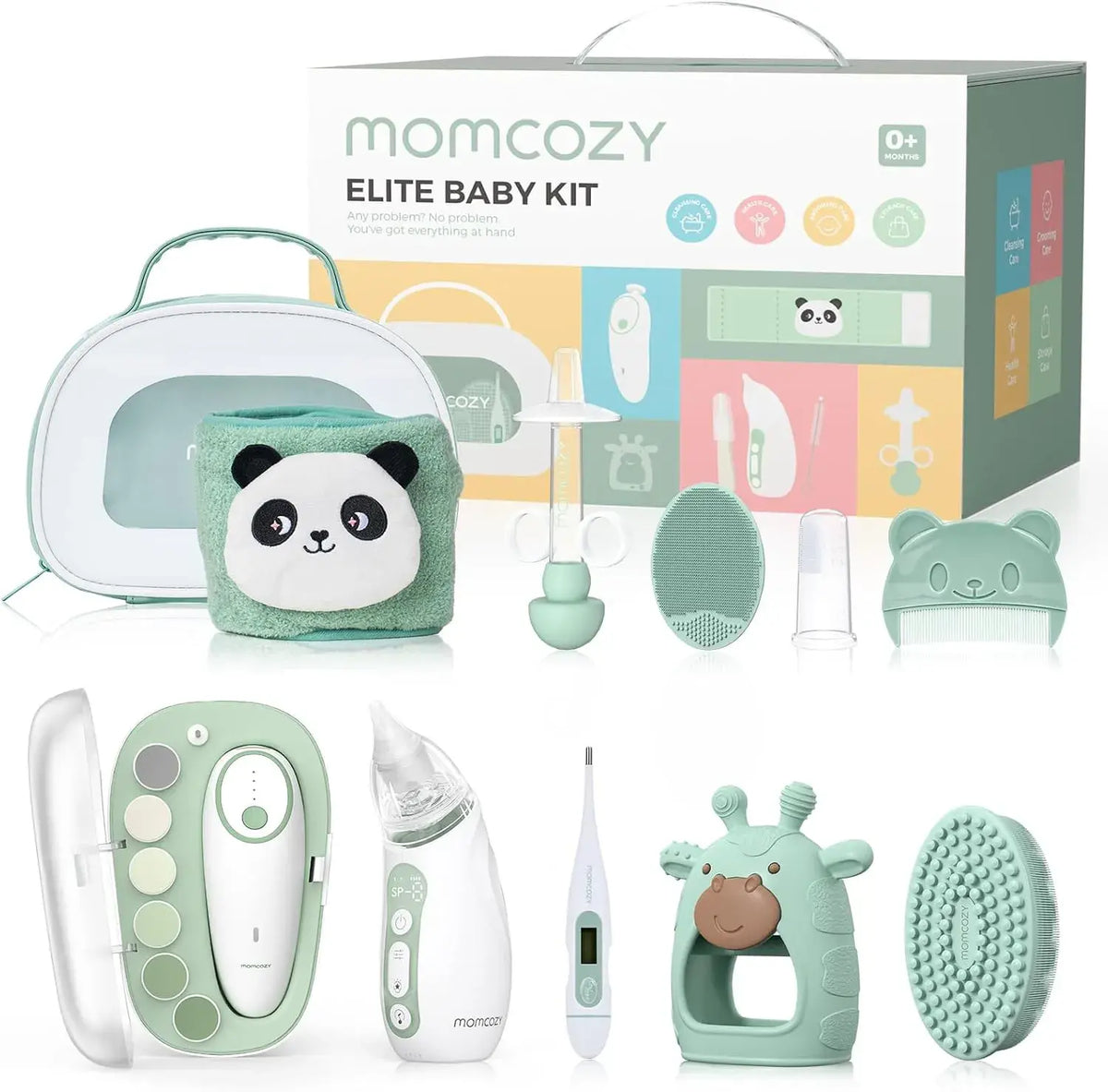 Momcozy All-in-1 Elite Baby Care Kit, 10 Pieces