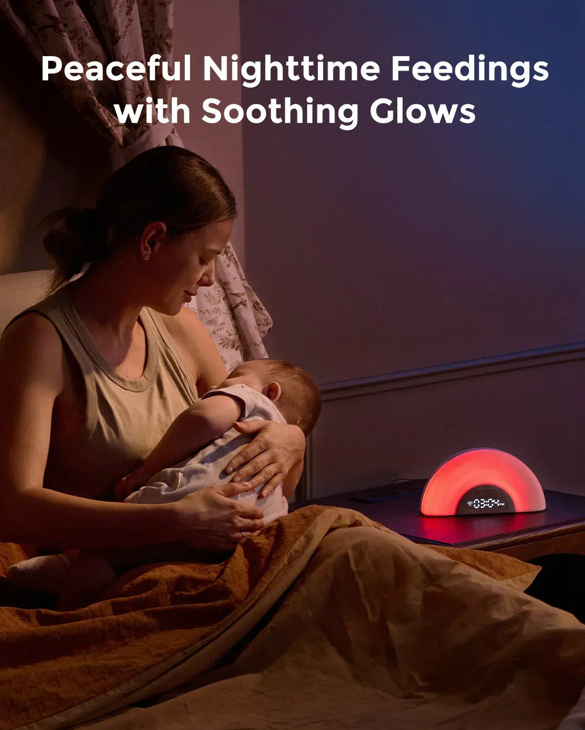Momcozy DreamSync Smart Baby Sound Machine with Night Light - view 9