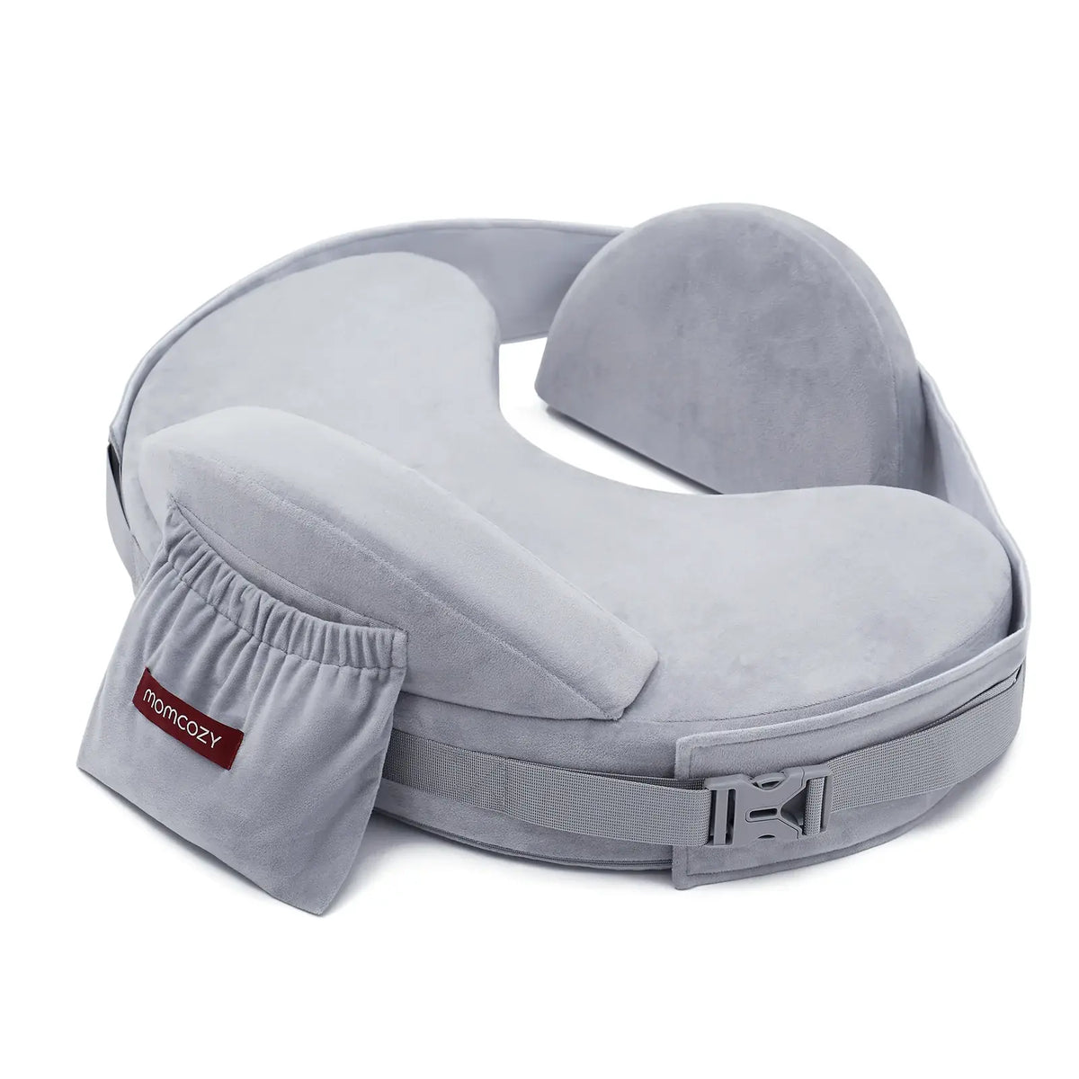 Momcozy CozyPro Nursing Pillow, Grey - view 2