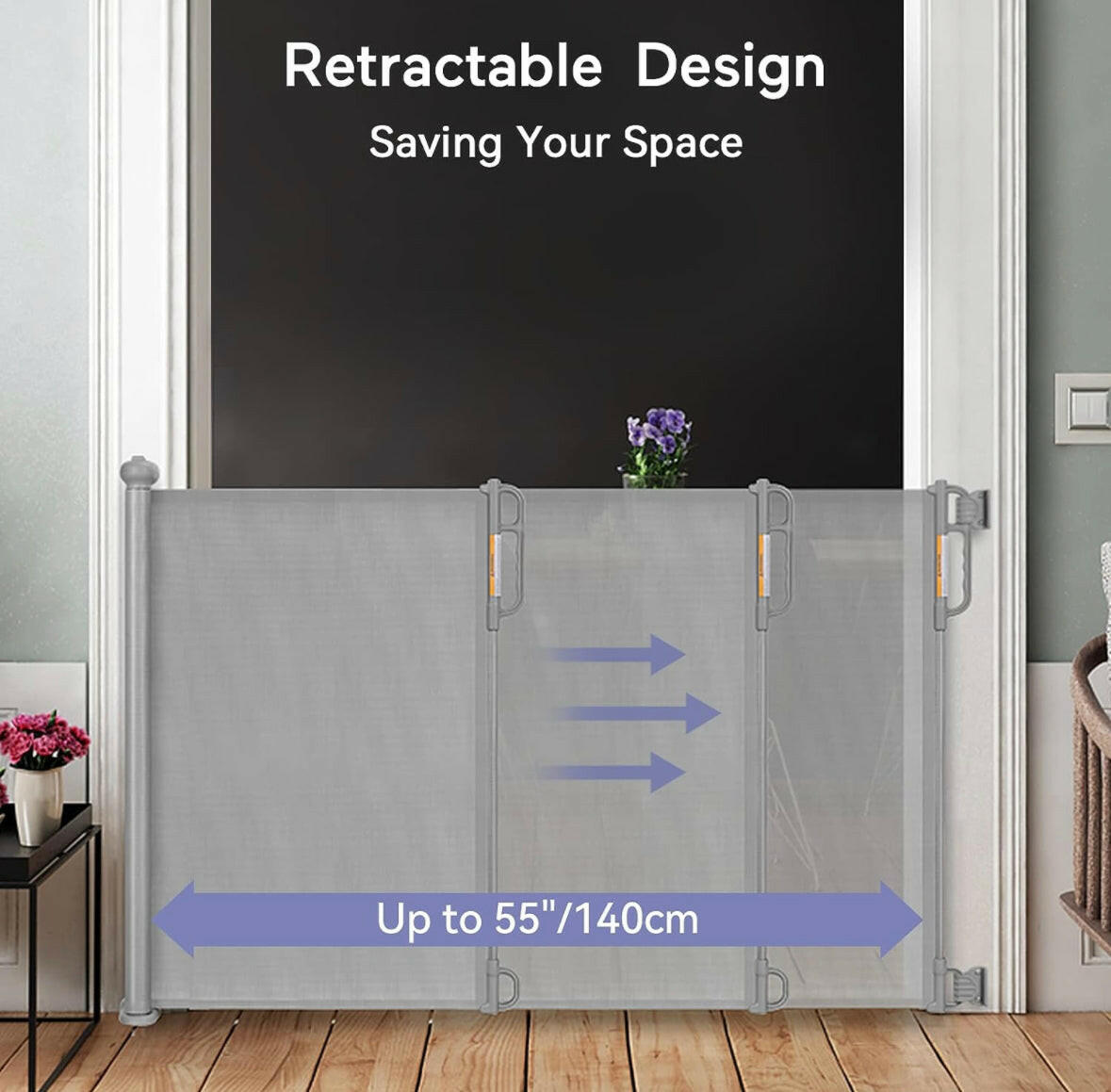 Momcozy Retractable Baby Gate - view 6