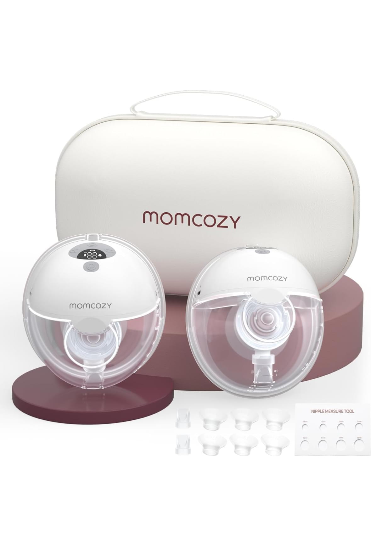 Momcozy M5 Wearable Breast Pump, Grey
