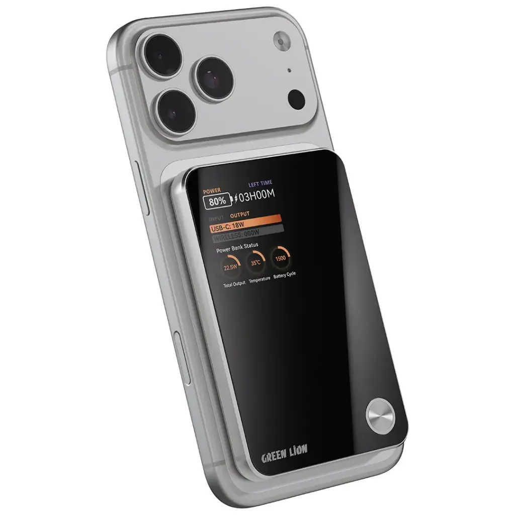 بنك طاقة Green Lion G-Mag 3 في 1
