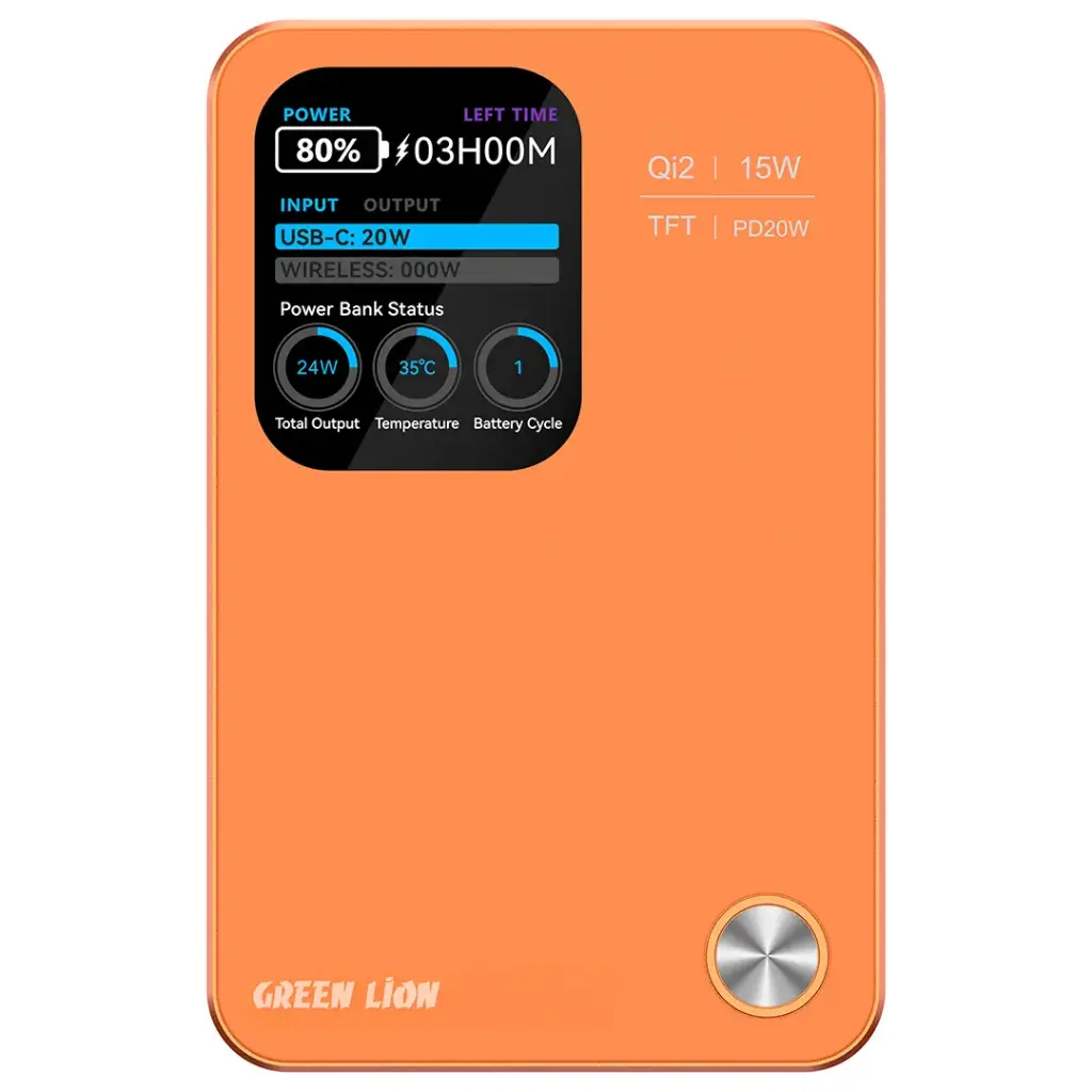 بنك طاقة Green Lion G-Mag 3 في 1