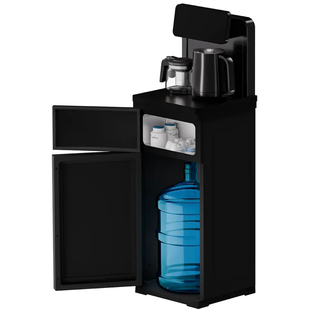 Green Lion جهاز تحضير الشاي والماء الساخن والبارد Tea Bar Machine، أسود