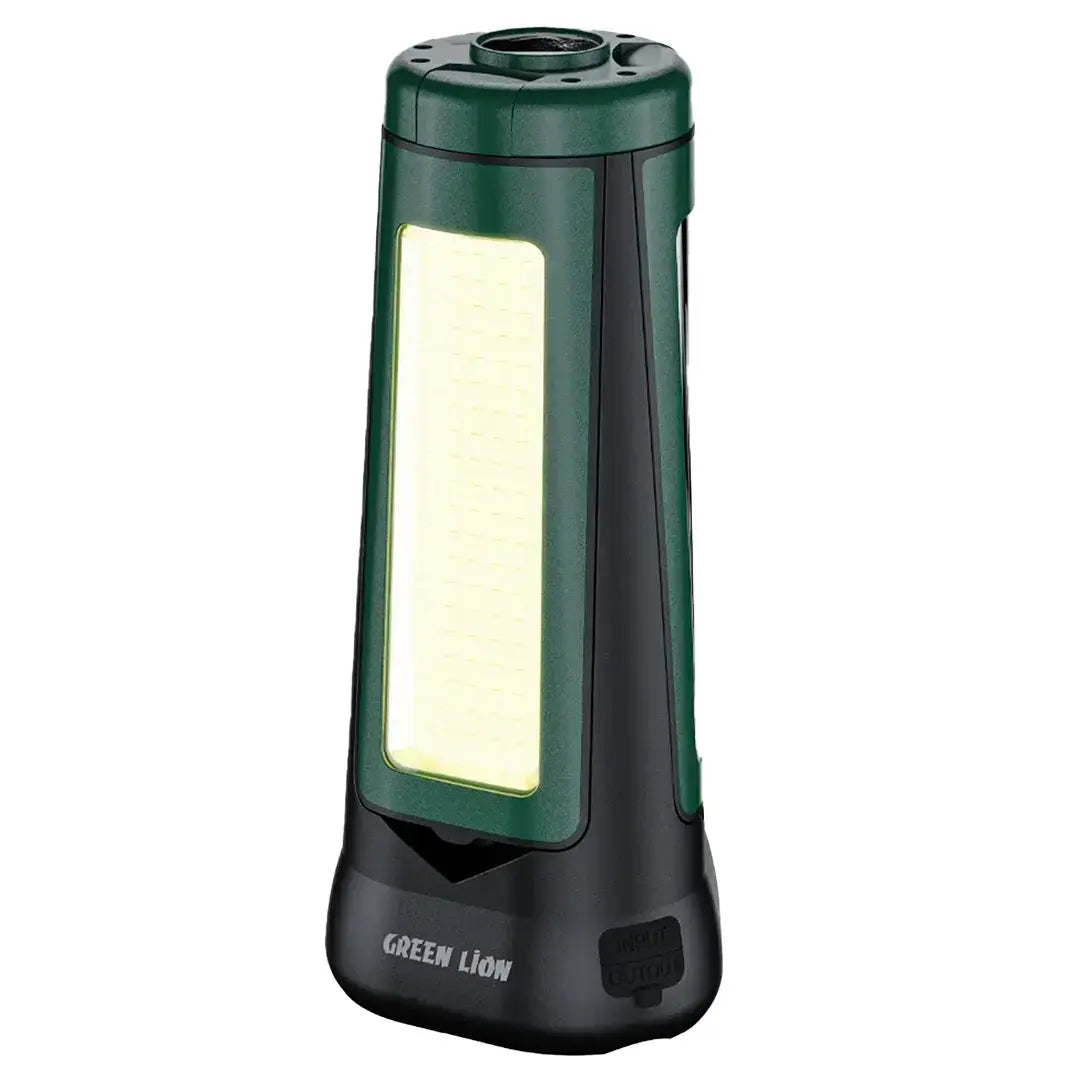 Green Lion Trio Beam Lite Tripod Camping Light, Green