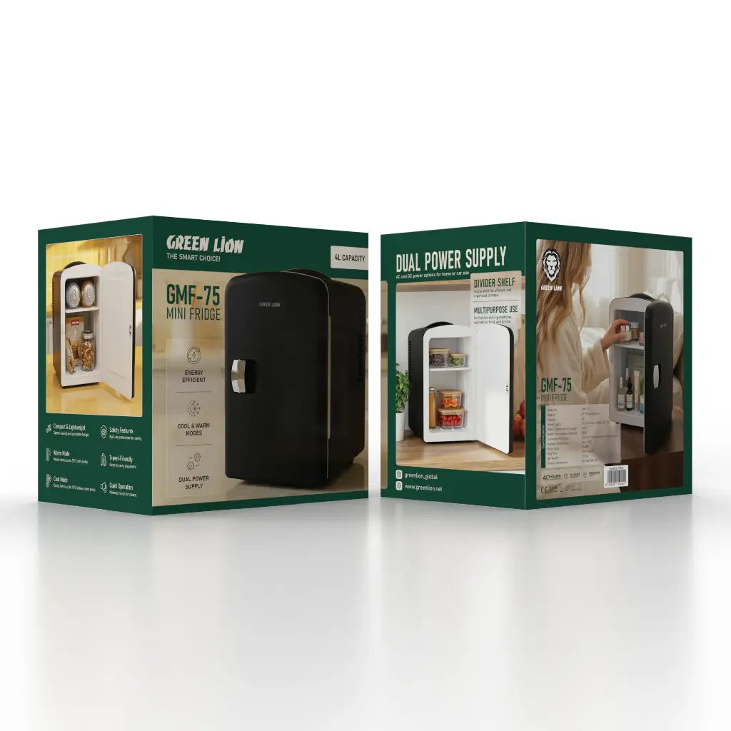 Green Lion 4L Mini Fridge Portable Cooler & Warmer