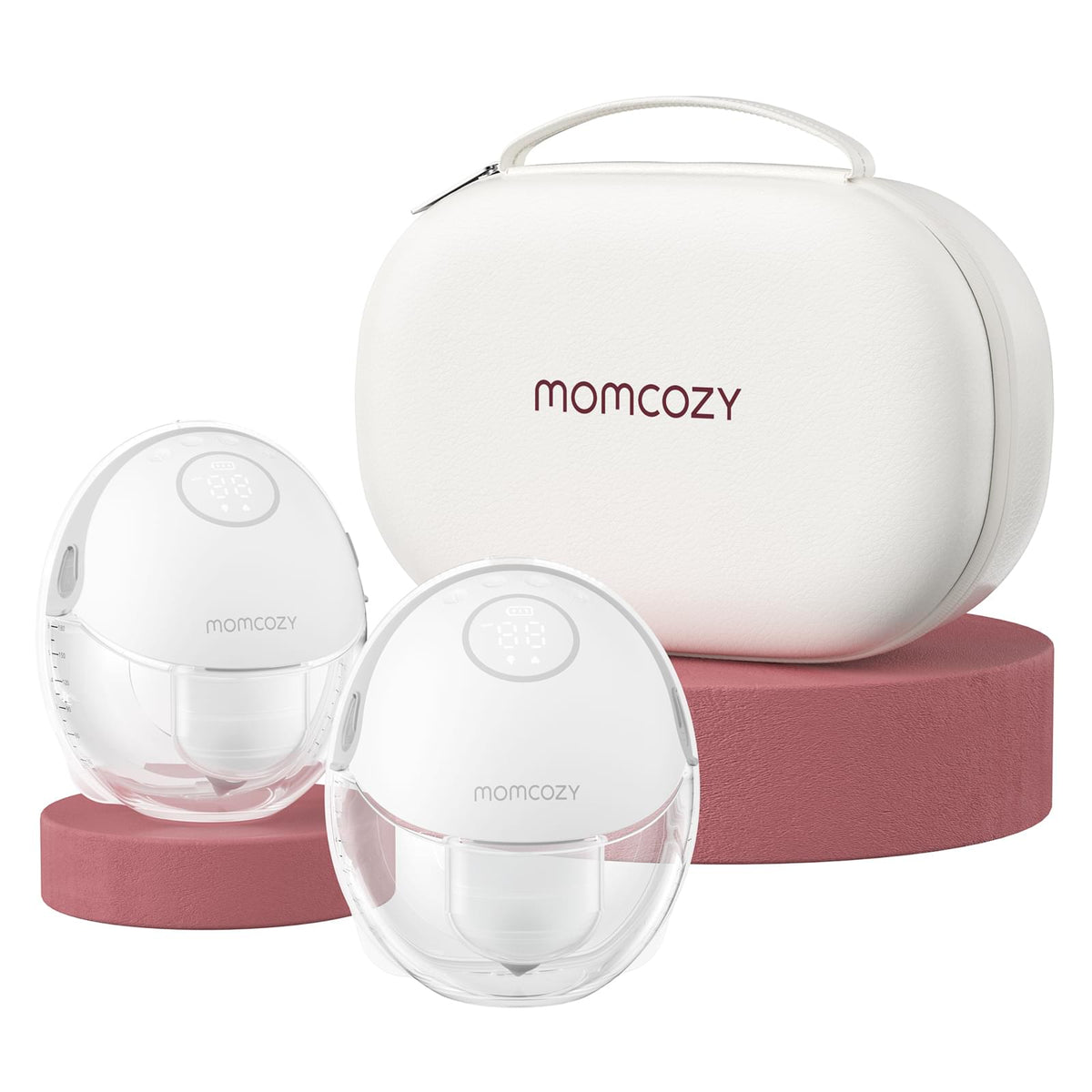 Momcozy M6 Wearable Breast Pump, Grey