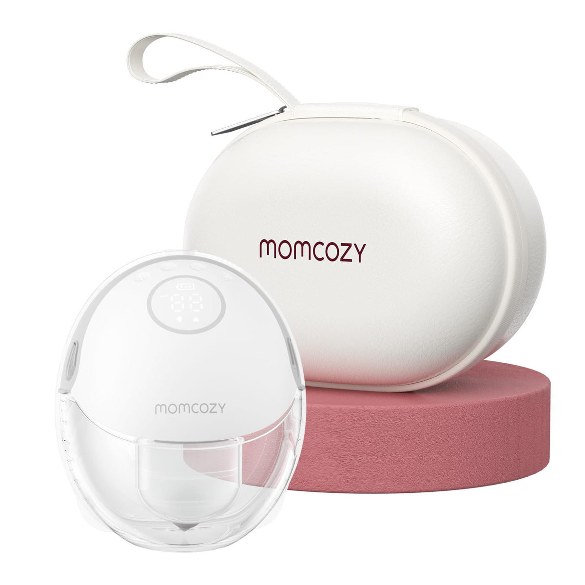 Momcozy M6 Wearable Breast Pump, Grey - view 2