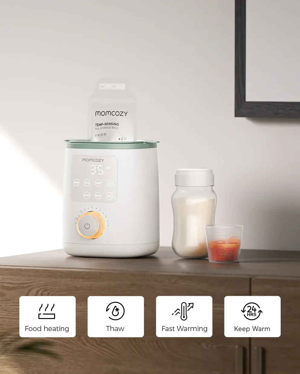 Momcozy Nutri Smart Baby Bottle Warmer - view 2