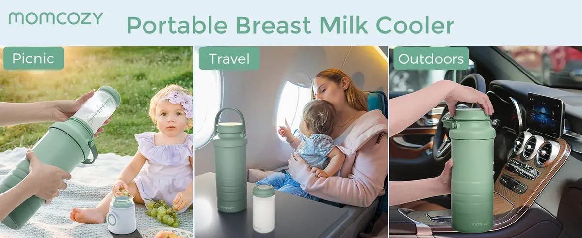 Momcozy Portable Breast Milk Cooler, 650ml - view 8