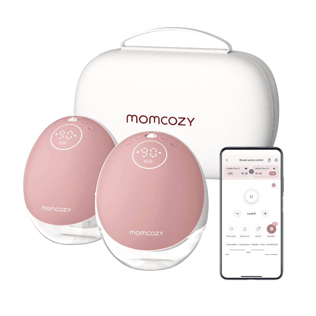 Momcozy M9 Breast Pump and Seamless Nursing Bra Bundle - view 2