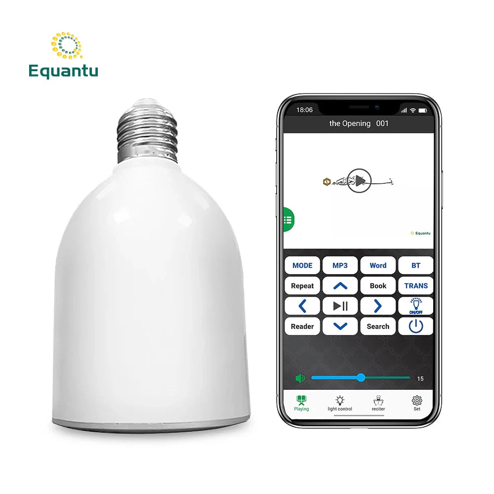 Equantu SQ102 Plus Quran Speaker Lamp, photo 2 of 7, Oasis Store Qatar