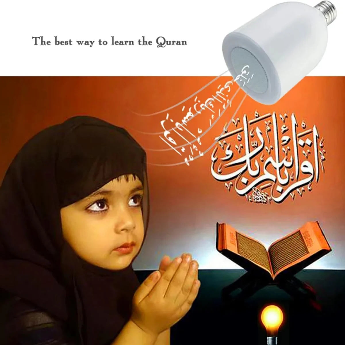 Equantu SQ102 Plus Quran Speaker Lamp, photo 3 of 7, Oasis Store Qatar