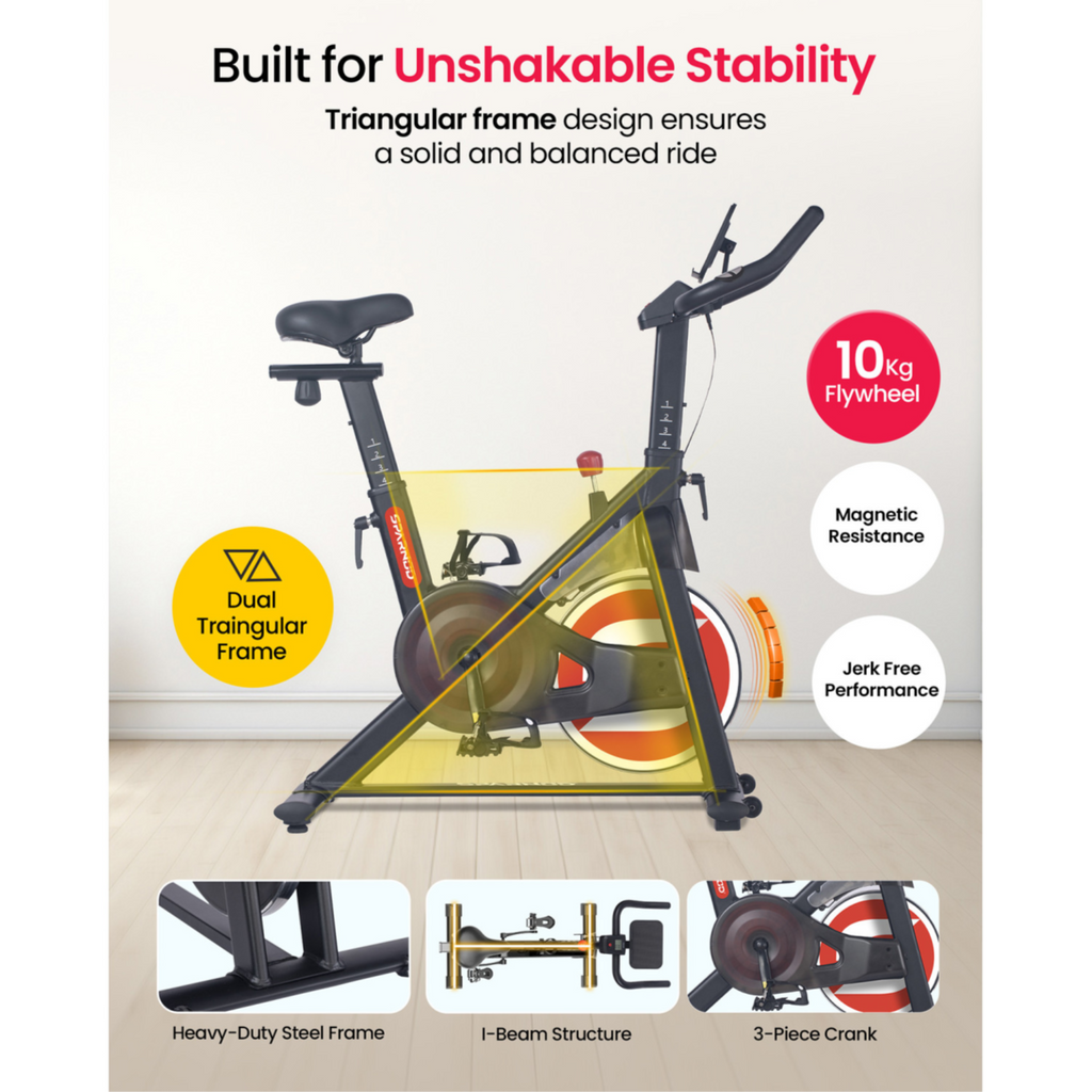Sparnod Fitness Magnetic Spin Bike, SSB-10N