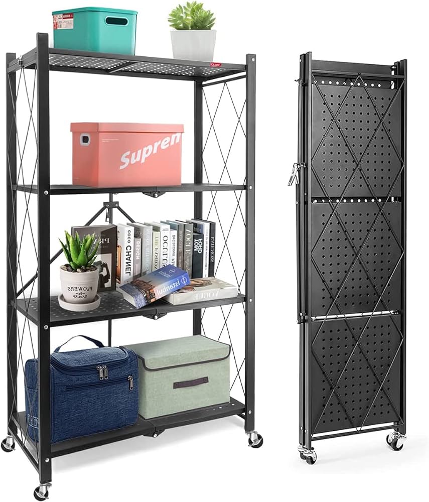 Foldable 5-Tier Metal Storage Shelf, photo 2 of 5, Oasis Store Qatar