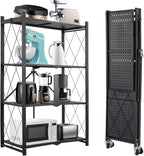 Foldable 5-Tier Metal Storage Shelf, photo 3 of 5, Oasis Store Qatar