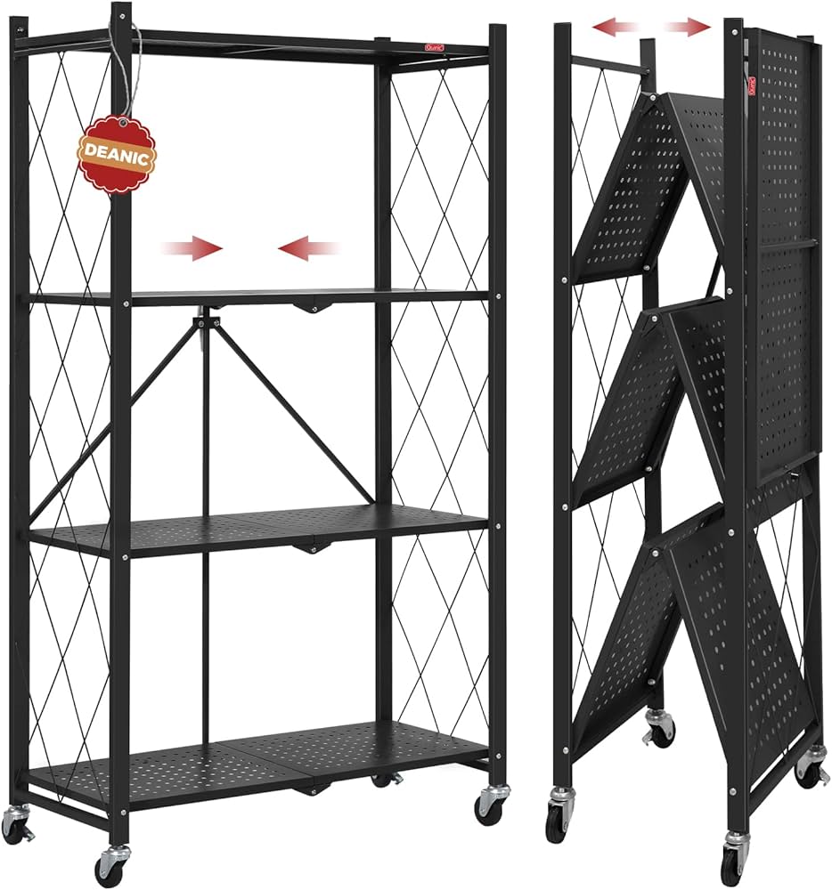 Foldable 5-Tier Metal Storage Shelf, photo 4 of 5, Oasis Store Qatar