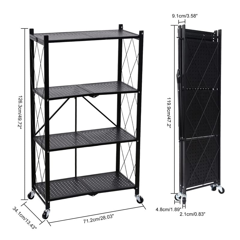 Foldable 5-Tier Metal Storage Shelf, photo 5 of 5, Oasis Store Qatar