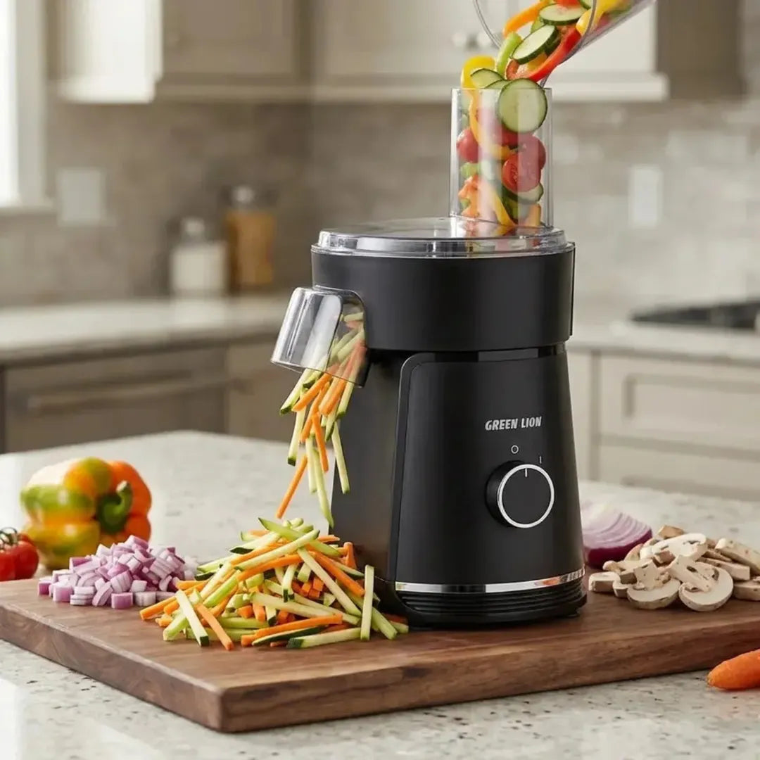 Green Lion 6-in-1 Electric Salad Maker, available in Qatar from Oasis Store