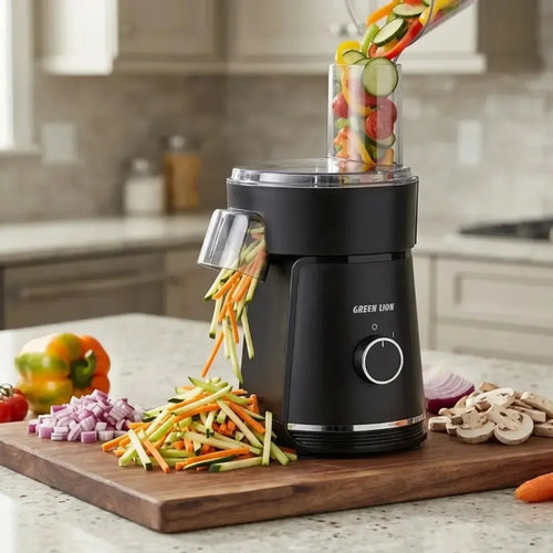 Green Lion 6-in-1 Electric Salad Maker, available in Qatar from Oasis Store