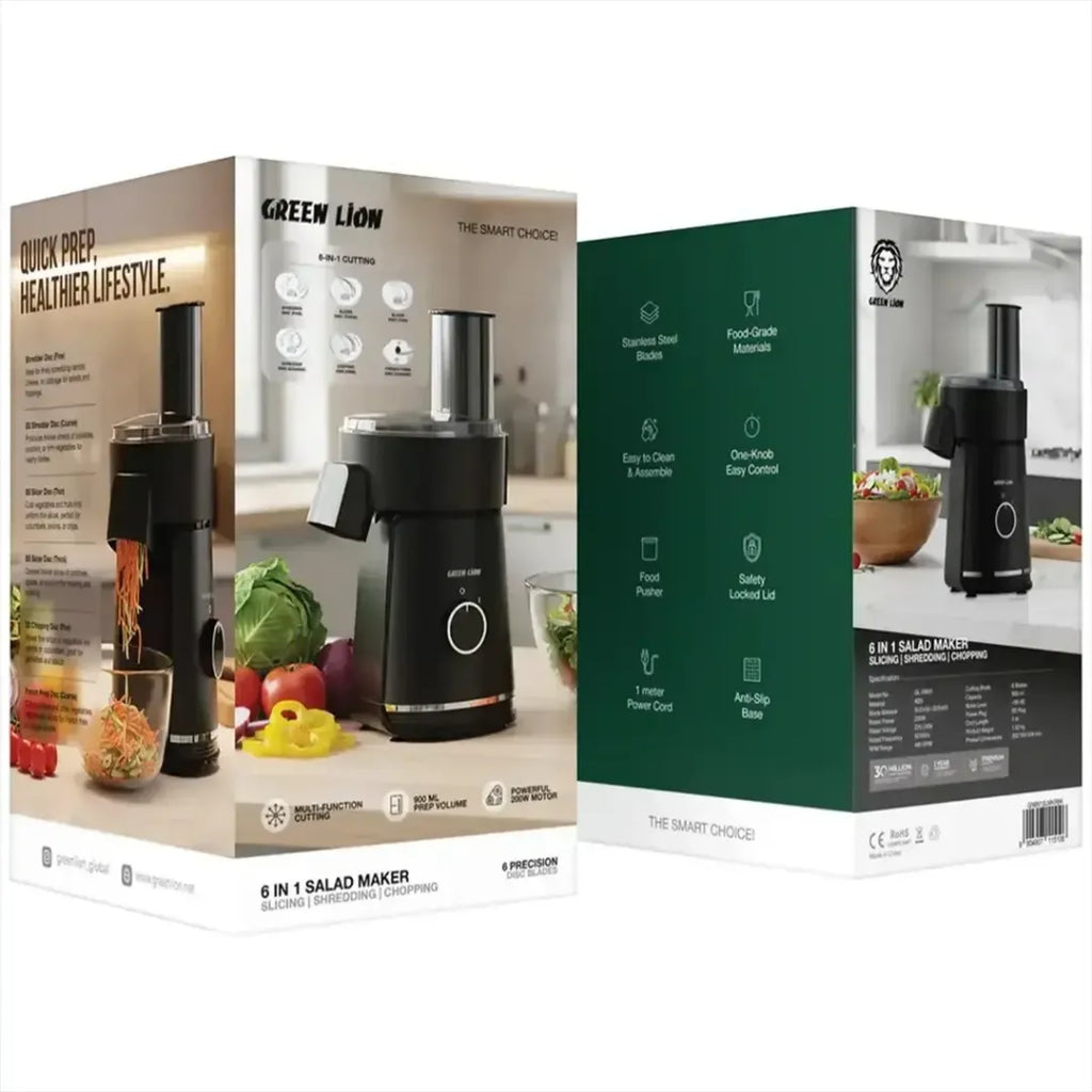Green Lion 6-in-1 Electric Salad Maker, photo 4 of 4, Oasis Store Qatar