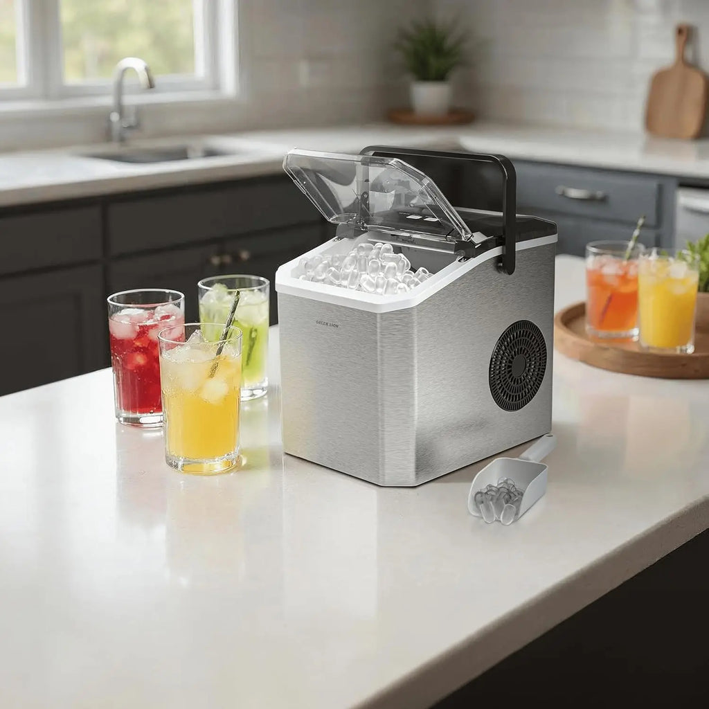 Green Lion Ice Cube Maker Machine, photo 4 of 5, Oasis Store Qatar