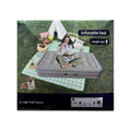 Qstar Inflatable Single Air Bed with Built-In Electric Pump