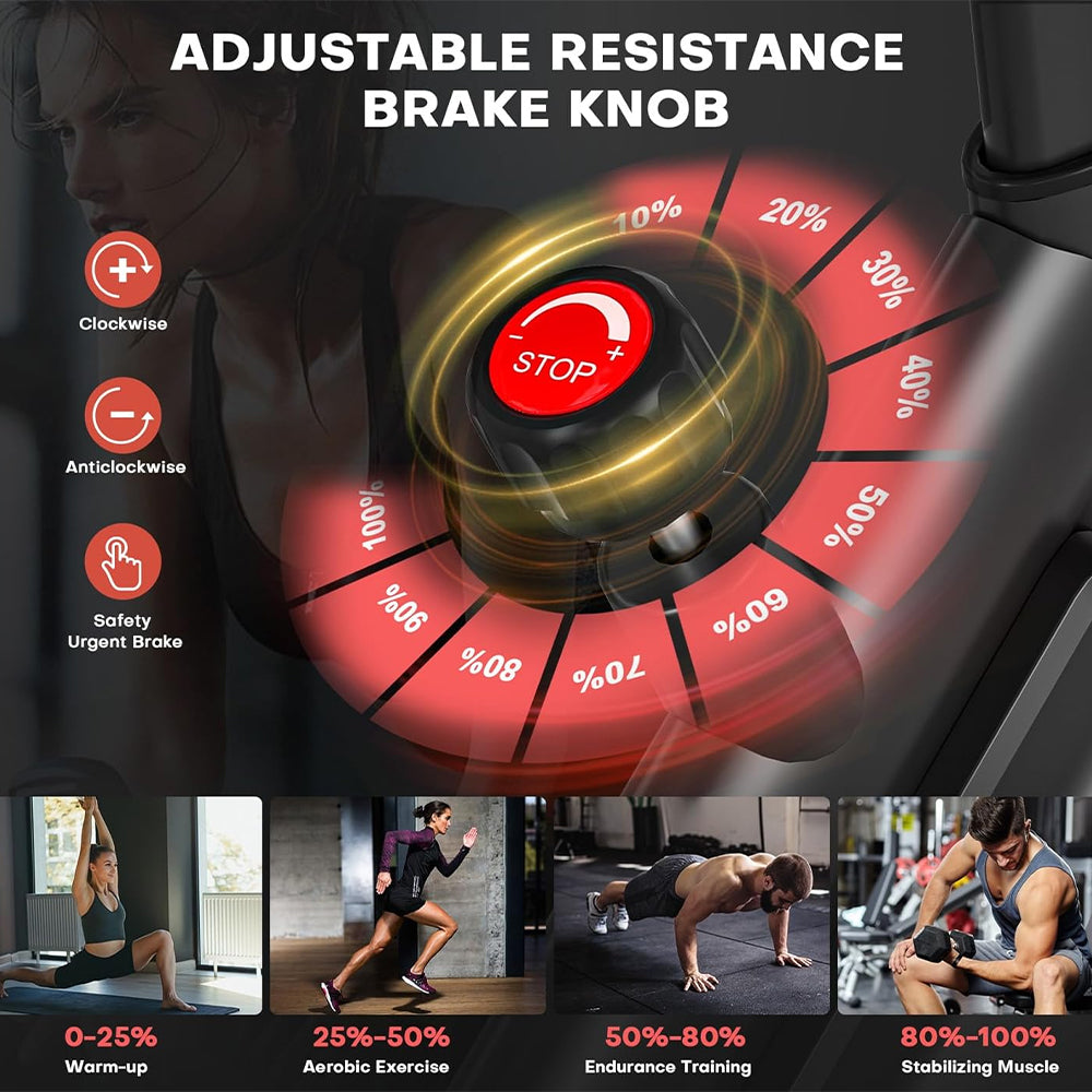 Magnetic Exercise Bike, Smart Display, photo 4 of 6, Oasis Store Qatar