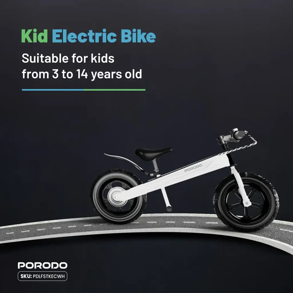 Porodo Joy Cruiser Kids Electric Bike, photo 4 of 5, Oasis Store Qatar